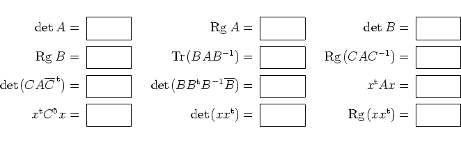 \begin{center}
\begin{tabular}{rcrcrc}
\cline{2-2} \cline{4-4} \cline{6-6}
\mult...
...*{1cm}}
\\ [0.2cm]
\cline{2-2} \cline{4-4} \cline{6-6}
\end{tabular}\end{center}