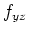 $\displaystyle f_{yz}
$